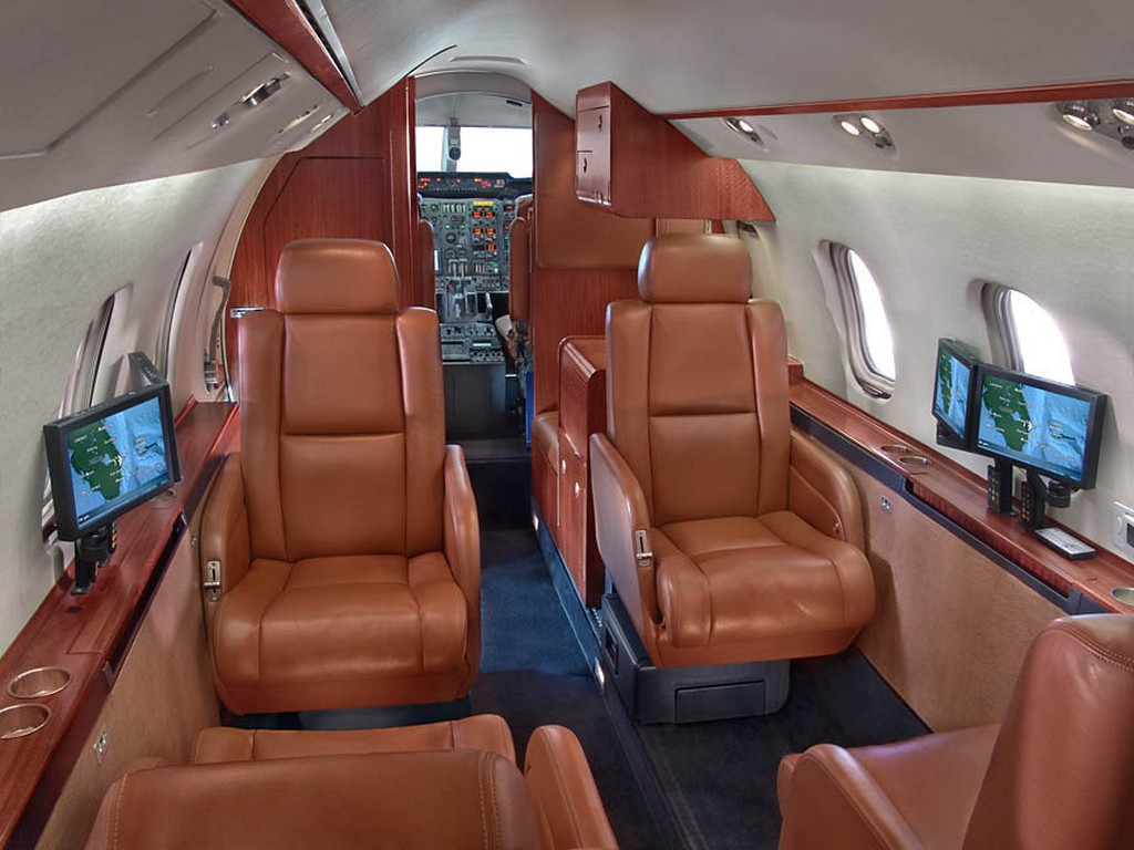 cabina Bombardier Learjet 55